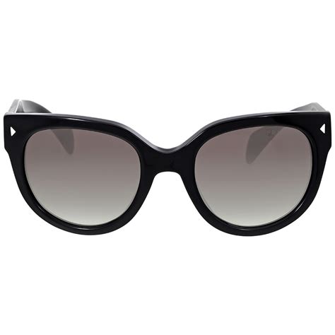 prada swing pr 17os 1ab0a7|Prada Swing Cat Eye Grey Sunglasses 17OS.